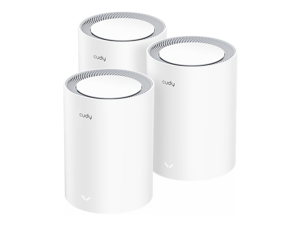 CUDY M3600 - 1.0 - WLAN-System - (3 Router)bis zu 270 m² - Netz Wi-Fi 7 - 1GbE Dual-Band