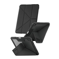 PanzerGlass CARE by PanzerGlass - Flip-Hülle für Tablet - Thermoplastisches Polyurethan (TPU)Schwarz - für Apple 11-inch iPad Air (M2 - M3)