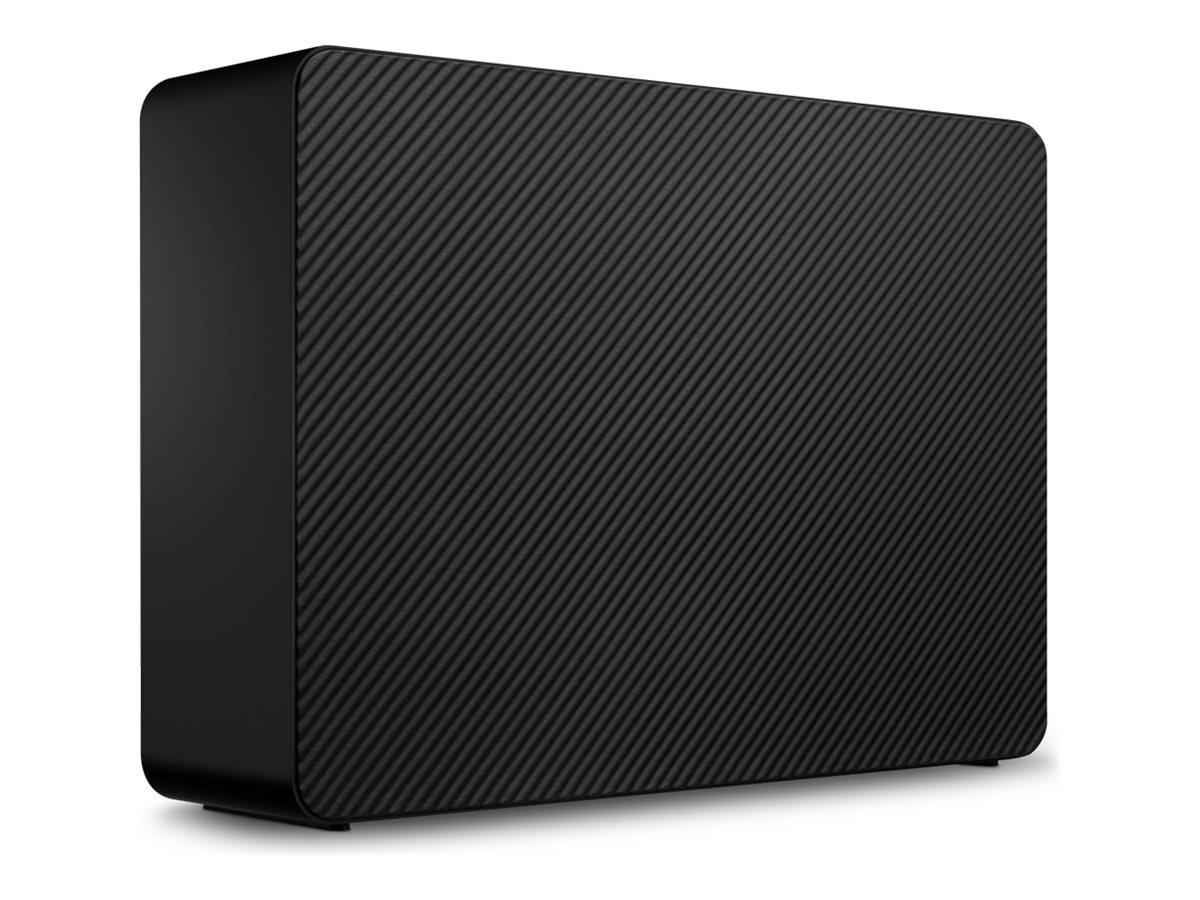Seagate Expansion STKP20000400 - Festplatte - 20 TB - extern (Stationär)USB 3.0 - Schwarz - mit Seagate Rescue Data Recovery