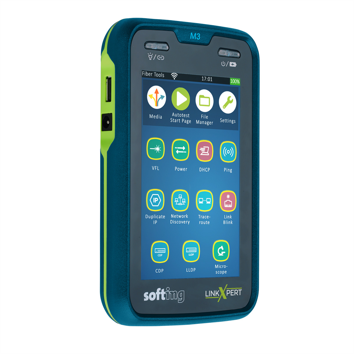 Softing IT Networks Netzwerktester LinkXpert M3 Kupfer WLAN