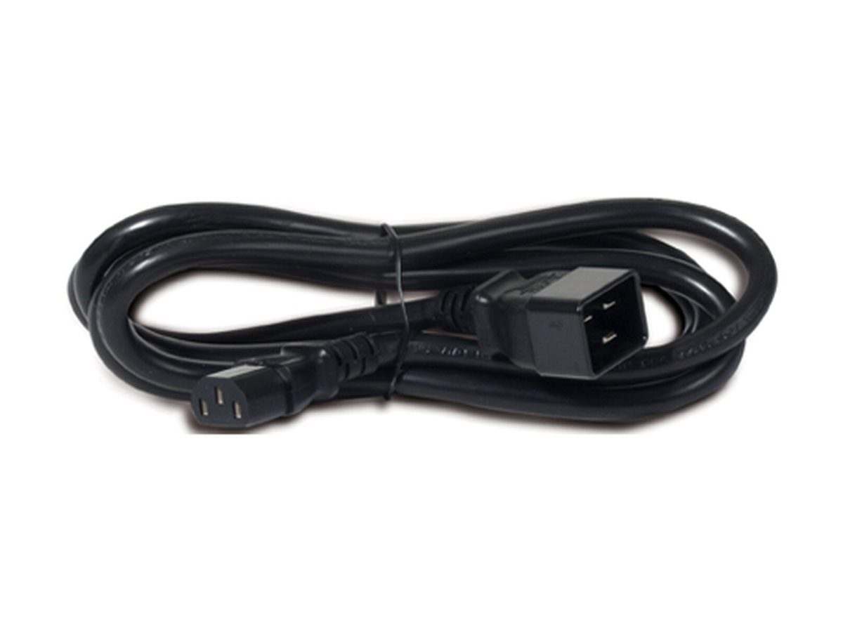 APC Stromkabel - power IEC 60320 C13 zu IEC60320 C20 - 1.98 m - Schwarz - für P/N: SMT2200I-AR - SMT2200R2I-AR - SMT3000I-AR - SMT3000R2I-AR - SRT1500XLI - SRT2200XLI-KR