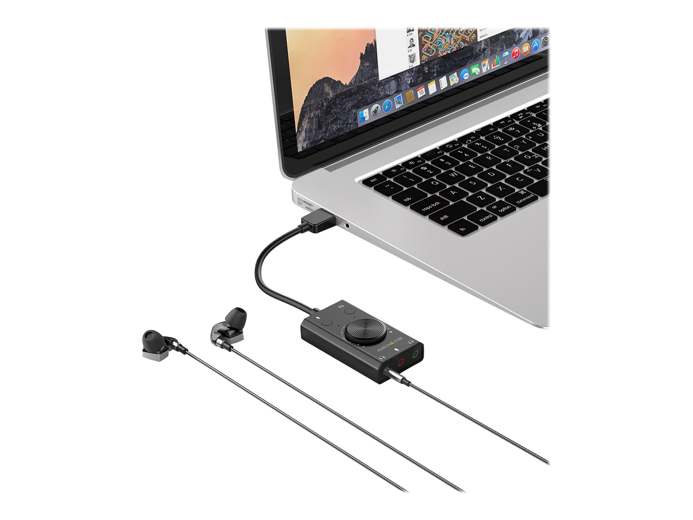 TerraTec Aureon 5.1 USB - Soundkarte - 80 dBS/N - Stereo - USB 2.0
