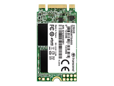 Transcend MTS430S - SSD - 256 GB - intern - M.22242 - SATA 6Gb/s - für Intel Next Unit of Computing 12
