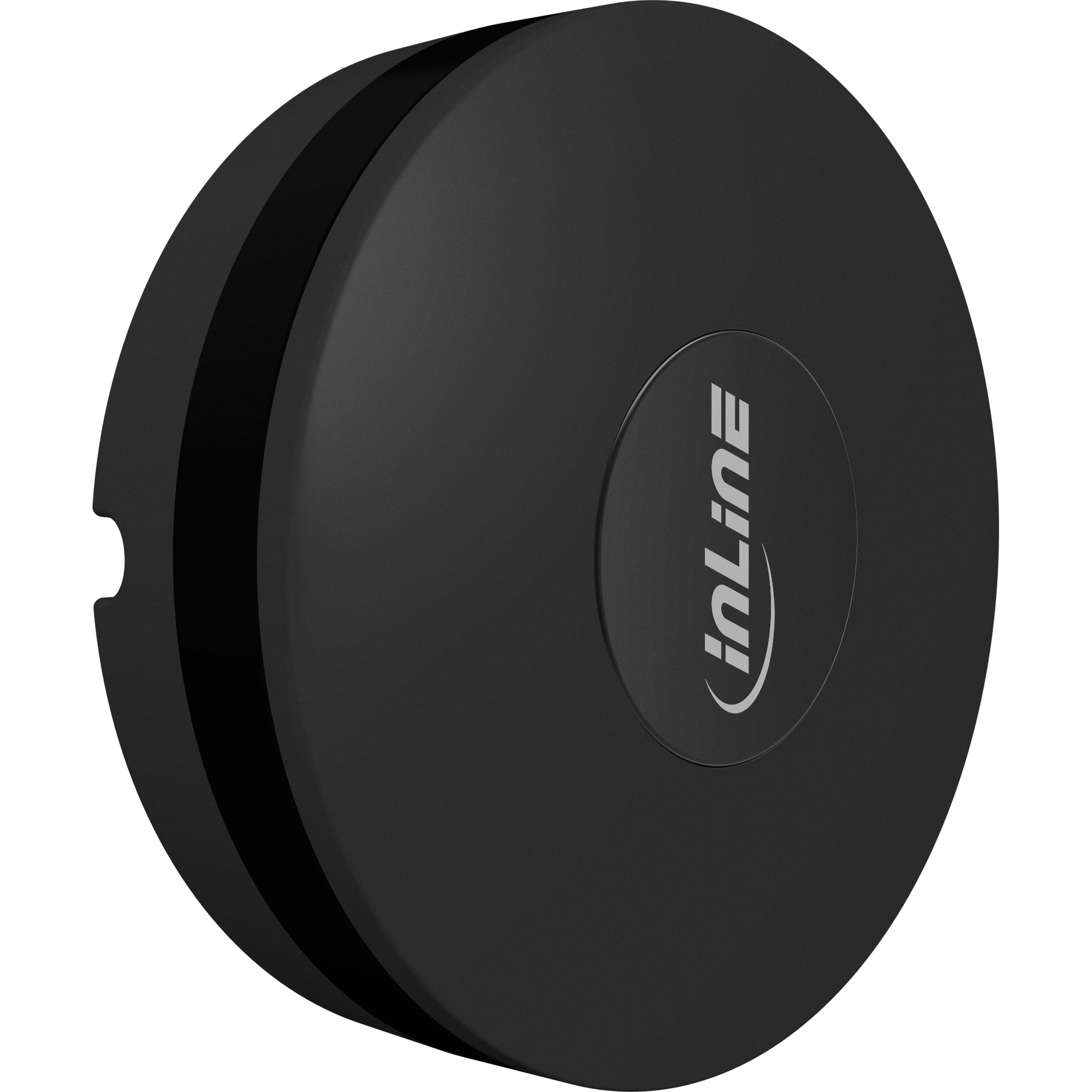 InLine SmartHome IR Remote Control Center - schwarzSteuerung - kabellos - 802.11b/g/n - Infrarot - 36 - 56 Khz - Schwarz