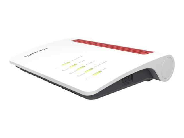 FRITZ! Box 5530, Wi-Fi 6 (802.11ax), Dual-Band (2,4 GHz/5 GHz), Ethernet/LAN, Weiß, Tabletop-Router Glasfaseranschlüsse bis 1.000 MBit/s (AON/GPON) - Wi-Fi 6 (WLAN AX) bis 2.400 MBit/s + 600 MBit/s -