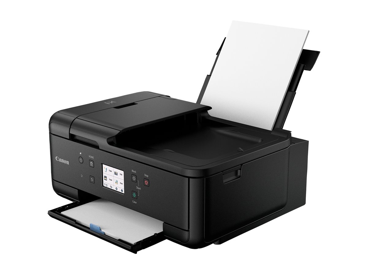 Canon PIXMA TR7650 - Multifunktionsdrucker - Farbe - Tintenstrahl - A4 (210 x 297 mm)Legal (216 x 356 mm) (Original) - A4/Legal (Medien) - bis zu 15 ipm (Drucken) - 200 Blatt - 33.6 Kbps - Wi-Fi(n) -