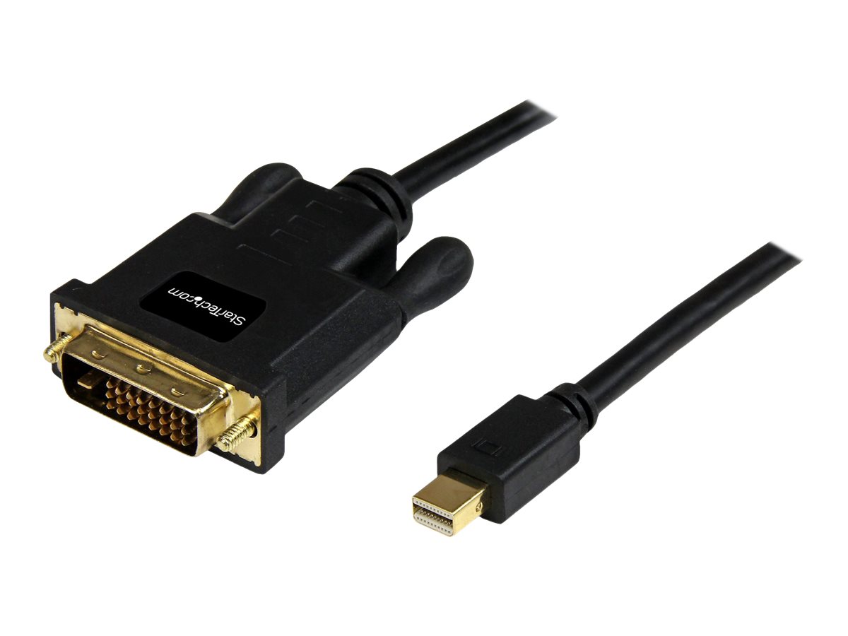 StarTech.com 1,8m Mini DisplayPort auf DVI Kabel (Stecker/Stecker)mDP zu DVI Adapter / Konverter für PC / Mac - 1920x1200 - Schwarz - DisplayPort-Kabel - Mini DisplayPort (M) zu DVI-D (M) - 1.82 m - S