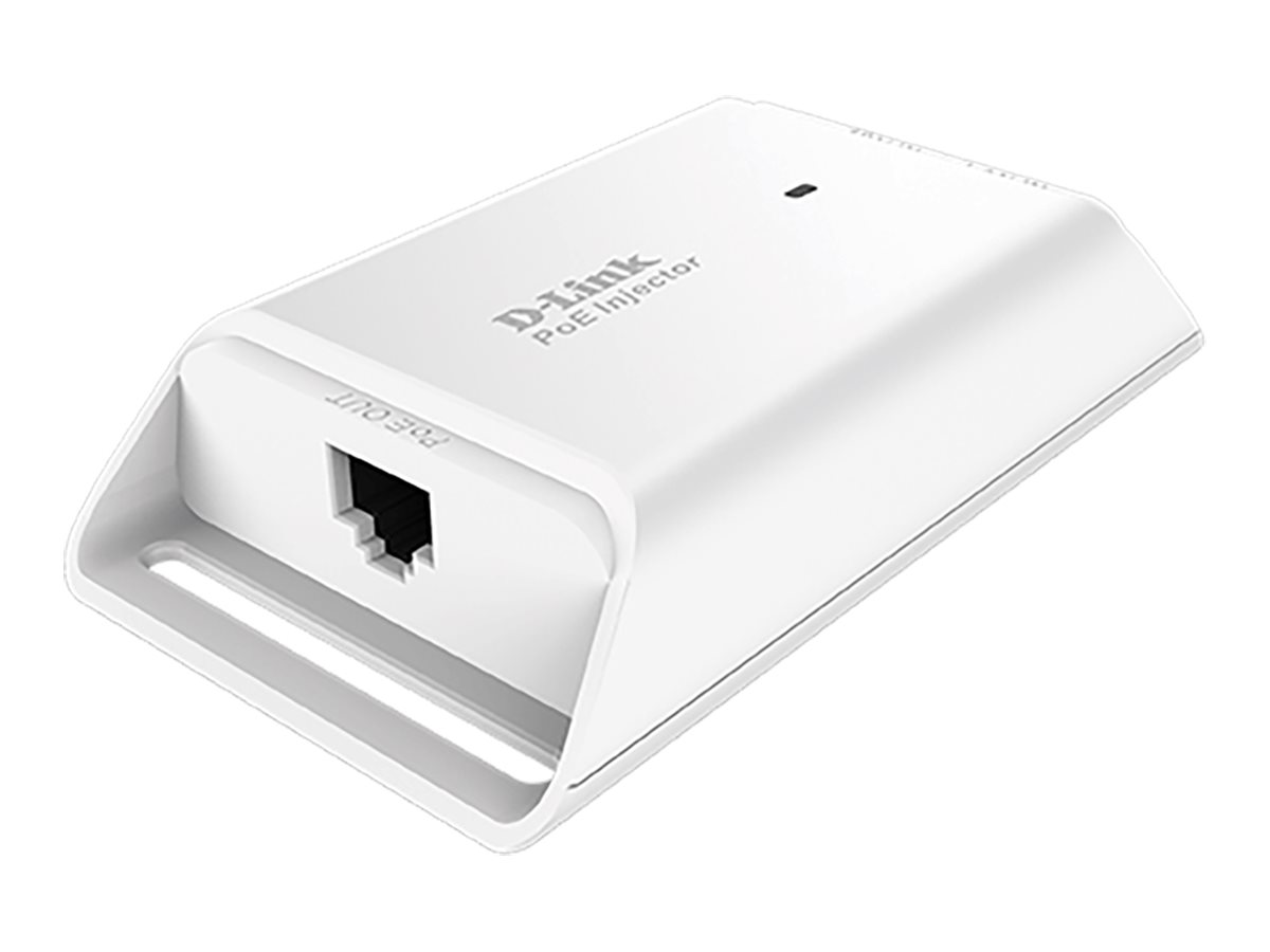 D-Link DPE-101GI PoE Gigabit injector - PowerInjector - für D-Link DAP-2660; AirPremier N PoE Access Point with Plenum-rated Chassis DAP-2360