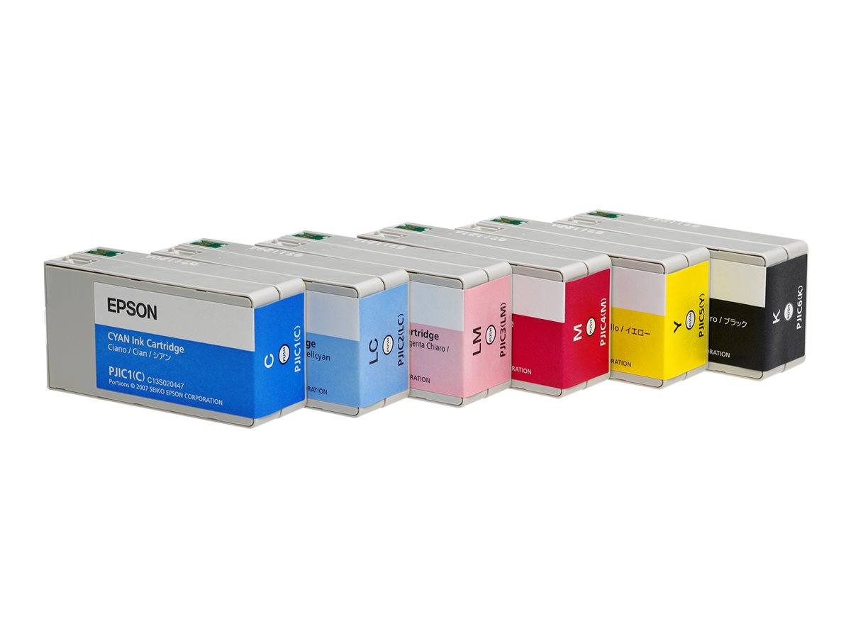 Epson Discproducer PJIC7(LM) - Hellmagentafarbenoriginal - Tintenpatrone - für Discproducer PP-100 - PP-100AP - PP-100II - PP-100IIBD - PP-100III - PP-100N - PP-100NII