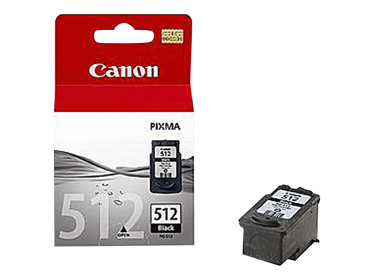 Canon PG-512 - 15 ml - Schwarz - original - Tintenpatrone für PIXMA MP230 - MP252 - MP270 - MP280 - MP282 - MP495 - MP499 - MX340 - MX350 - MX360 - MX410 - MX420