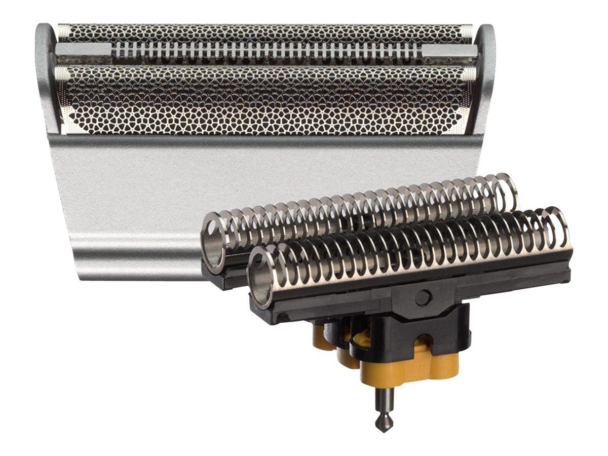 Braun Series 3 31S, Scherkopf, 1 Kopf/Köpfe, Schwarz, Kunststoff, Metall, Braun, geschikt voor de scheerapparaten 390cc, 370, 5895, 5875Rasierer Series 390cc - 370 - 5895 - 5875