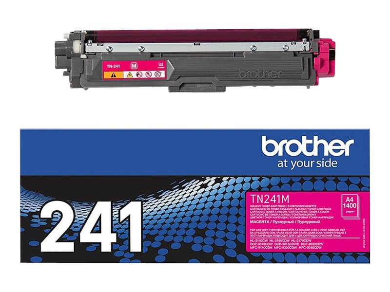 Brother TN241M - Magenta - original - Tonerpatronefür Brother DCP-9015CDW - DCP-9020CDW - HL-3150CDW - MFC-9140CDN