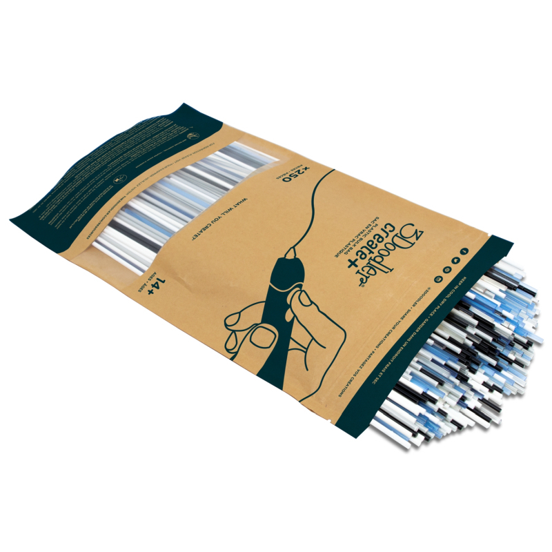 3Doodler CREATE FILAMENT PLA 5 COLORS PL-MIX1, 250 Stück(e), 2 g