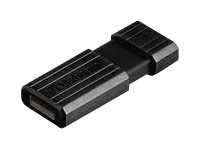 Verbatim PinStripe USB Drive - USB-Flash-Laufwerk64 GB - USB 2.0 - Schwarz