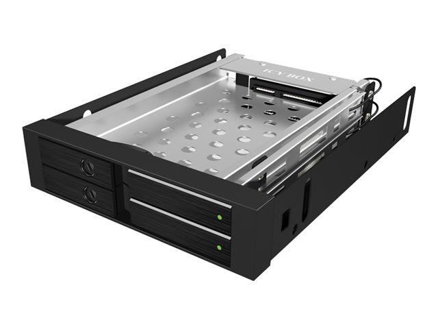ICY BOX IB-2227StS - Gehäuse für Speicherlaufwerke - 2.5" (6.4 cm)Schwarz