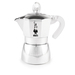 Bialetti Dama Pure Ice - Mokka-Kanne - 0,18 l - Metallisch - Aluminium - 3 Tassen - Dama Pure Ice