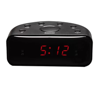 Inter Sales Denver CR-430, Uhr, Analog & Digital, FM, PLL, LED, 1,52 cm (0.6"), SchwarzClockradio with PLL Radio - 230V~50HZ - 2 x AAA