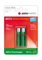 AgfaPhoto Direct Energy - Batterie 2 x AAA - NiMH - (wiederaufladbar)