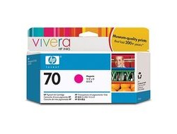 HP 70 - 130 ml - Magenta - original - DesignJetTintenpatrone - für DesignJet HD Pro MFP - T120 - Z2100 - Z3100 - Z3100ps - Z3200 - Z3200ps - Z5200 - Z5400