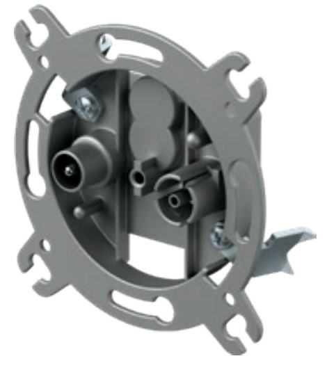 TEM KE11-U, TV + Radio, 862 MHz, 1,5 dB, Schrauben, Grau, Universal