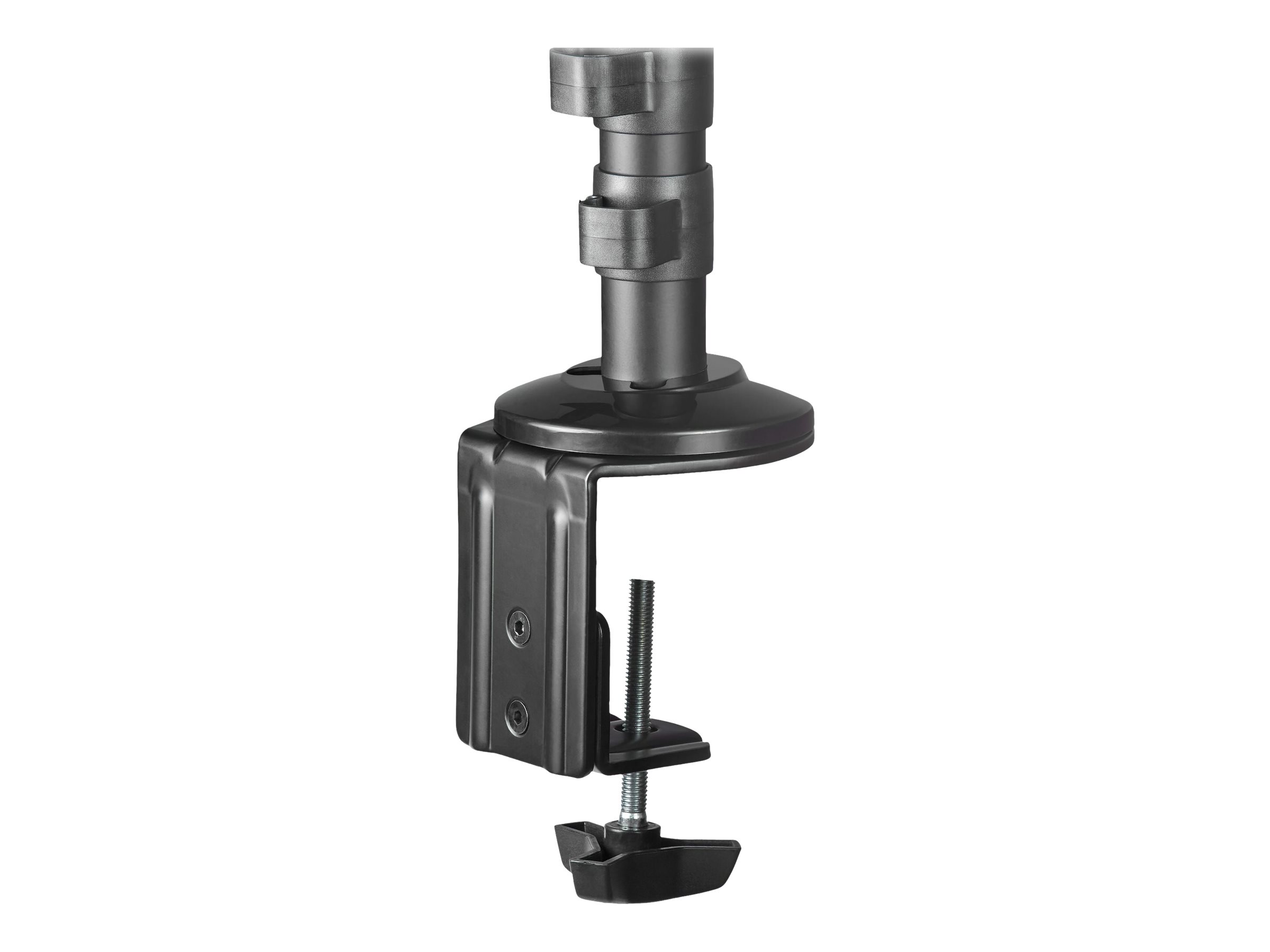 StarTech.com Dual-Monitor-Arm Halterung - Für bis zu 27-Zoll-Monitore - Flaches Design - Tischhalterung oder Tüllenloch-Monitorhalterung - Aufstellung - für 2 Monitore - Kunststoff, Aluminium, Stahl -