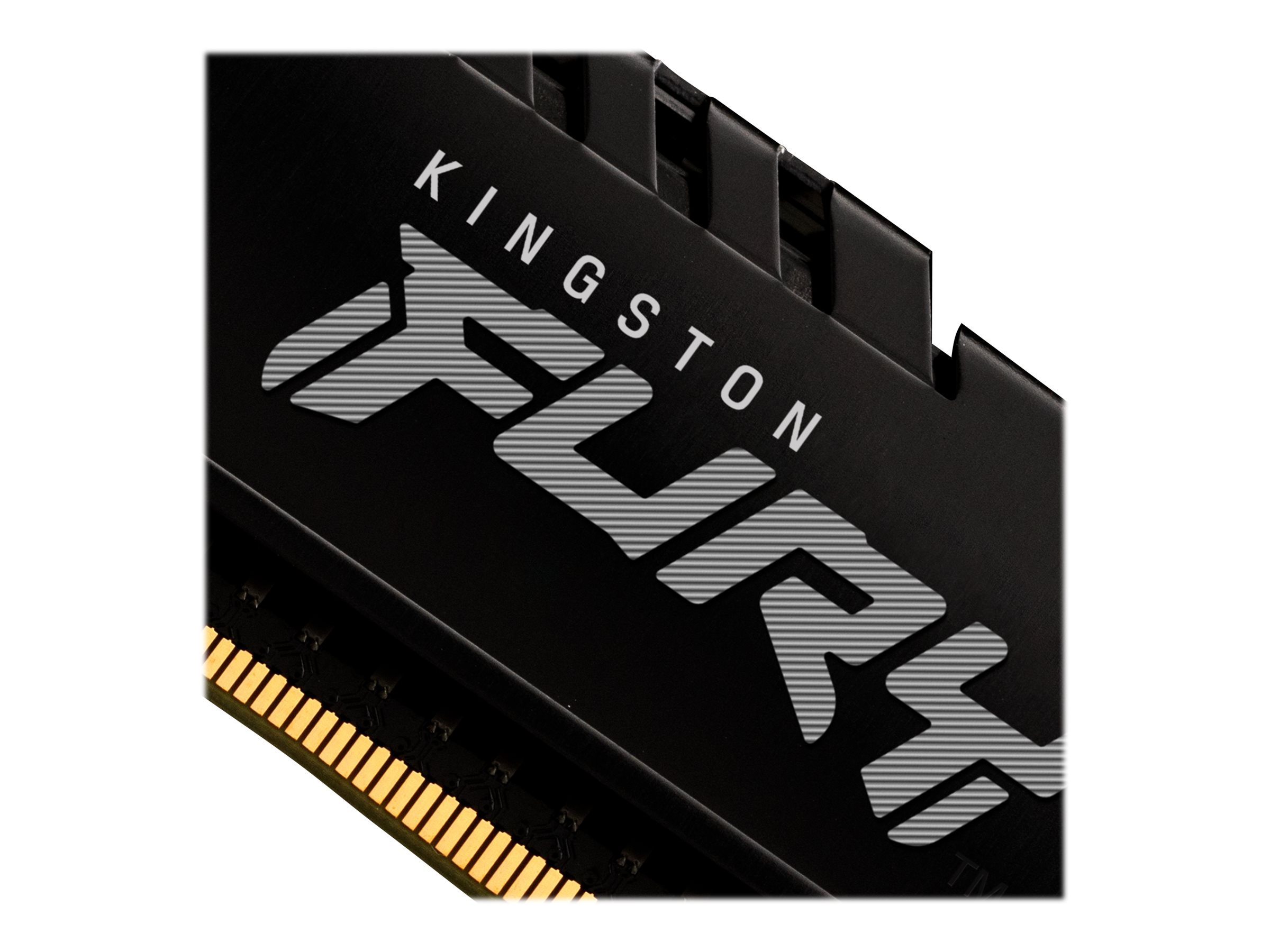Kingston FURY Beast - DDR4 - Kit - 16 GB: 2 x8 GB - DIMM 288-PIN - 3200 MT/s / PC4-25600 - CL16 - 1.35 V - ungepuffert - non-ECC - Schwarz