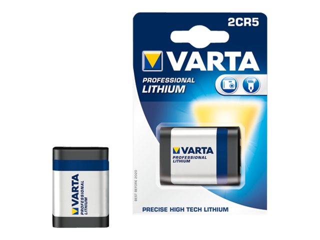 Varta Professional - Batterie 2CR5 - Li - 1600mAh