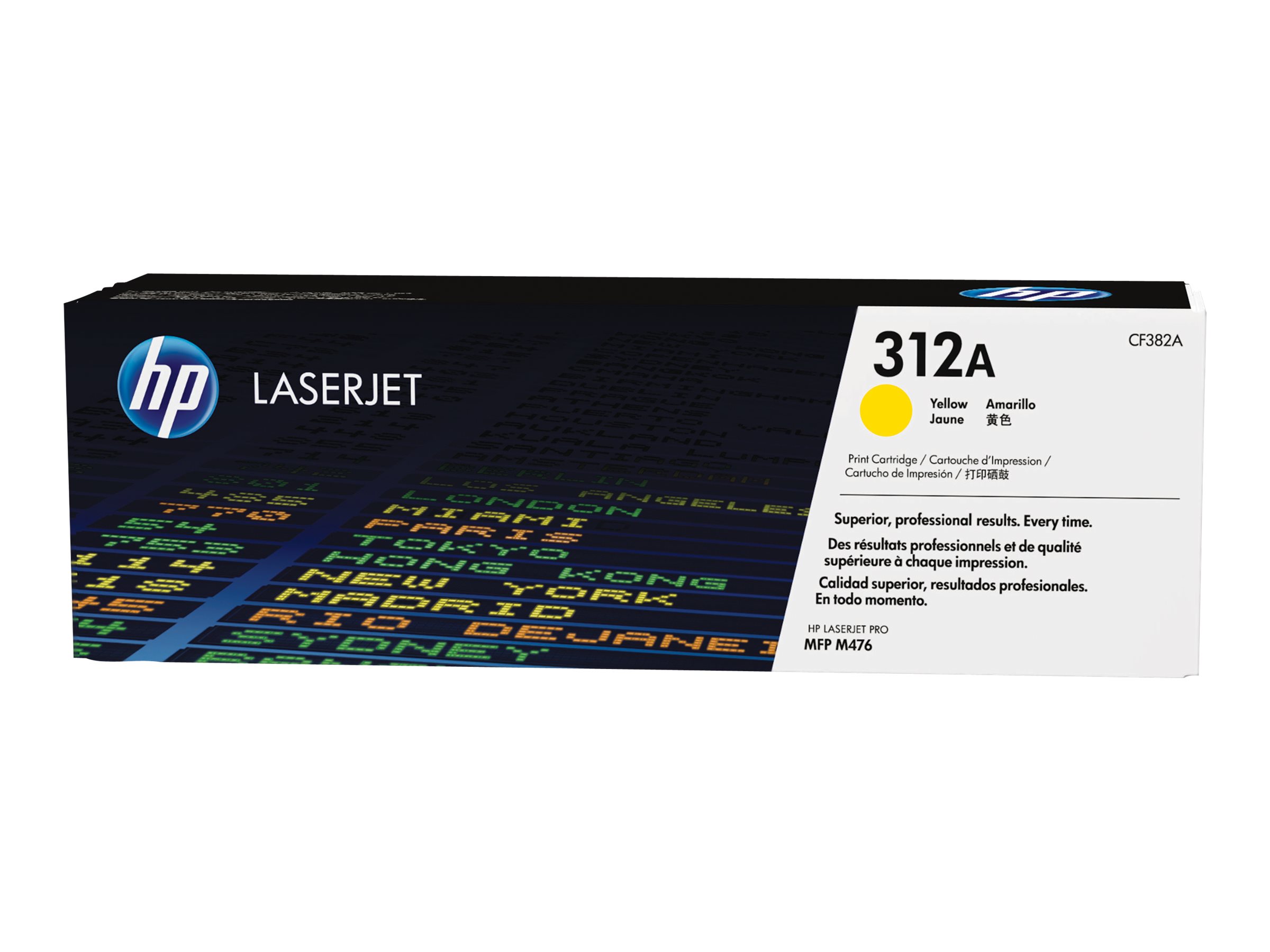 HP 312A - Gelb - original - LaserJet - Tonerpatrone (CF382A)für Color LaserJet Pro MFP M476dn - MFP M476dw - MFP M476nw