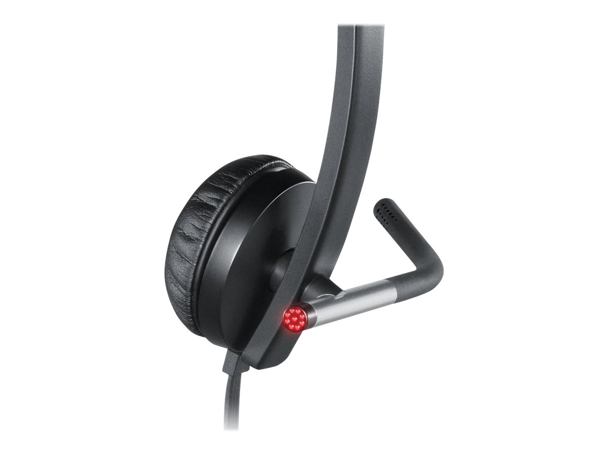 Logitech USB Headset Mono H650e - Headset - On-Earkabelgebunden