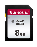 Transcend 300S - Flash-Speicherkarte - 8 GBClass 10 - SDHC