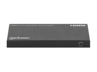 Manhattan HDMI Splitter - Video-/Audio-Splitter4K - 60 Hz - mit Downscaling - 4 x HDMI - Desktop