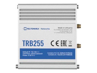 Teltonika TRB255 - Gateway - 100Mb LAN, RS-232RS-485 - LTE - 4G - Gleichstrom