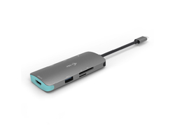 i-tec USB-C Metal Nano Dock 4K HDMI + Power DeliveryDockingstation - USB-C 3.1 - HDMI