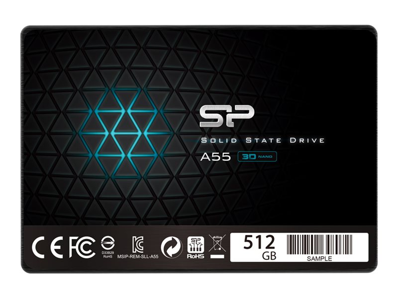 Silicon Power Ace A55 - SSD - 512 GB - intern - 2,5" (6.4 cm)SATA 6Gb/s