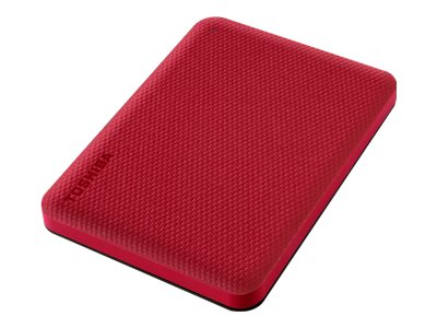 Toshiba Canvio Advance - Festplatte - 2 TB - extern (tragbar)2.5" (6.4 cm) - USB 3.2 Gen 1 - Rot