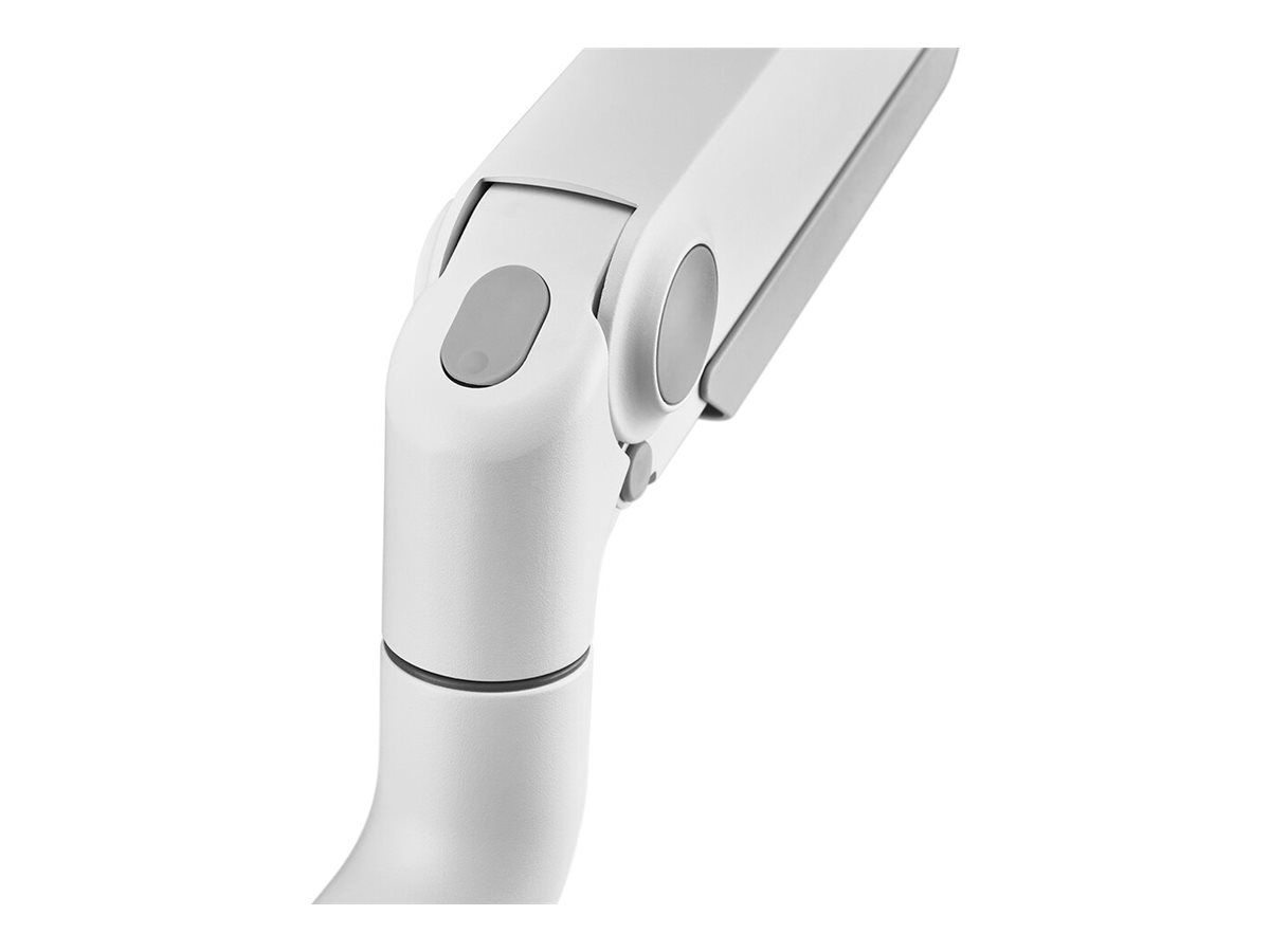 Neomounts DS70S-950WH2 NEXT One - Befestigungskit (Monitorarm, Klemmmontagesockel, Tischplattenbohrung)Voll beweglich - für 2 LCD-Displays - Aluminium - weiß - Bildschirmgröße: 43.18-88.9 cm (17"-35")