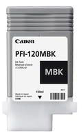 Canon PFI-120MBK, Mattschwarz, Tinte auf Pigmentbasis, 130 ml, 1 Stück(e)Schwarz - 130 ml