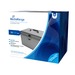MEDIARANGE BOX79 - Gehäusebox - 120 Disks - Silber - Fleece - Kunststoff - Holz - 120 mm - Aluminium
