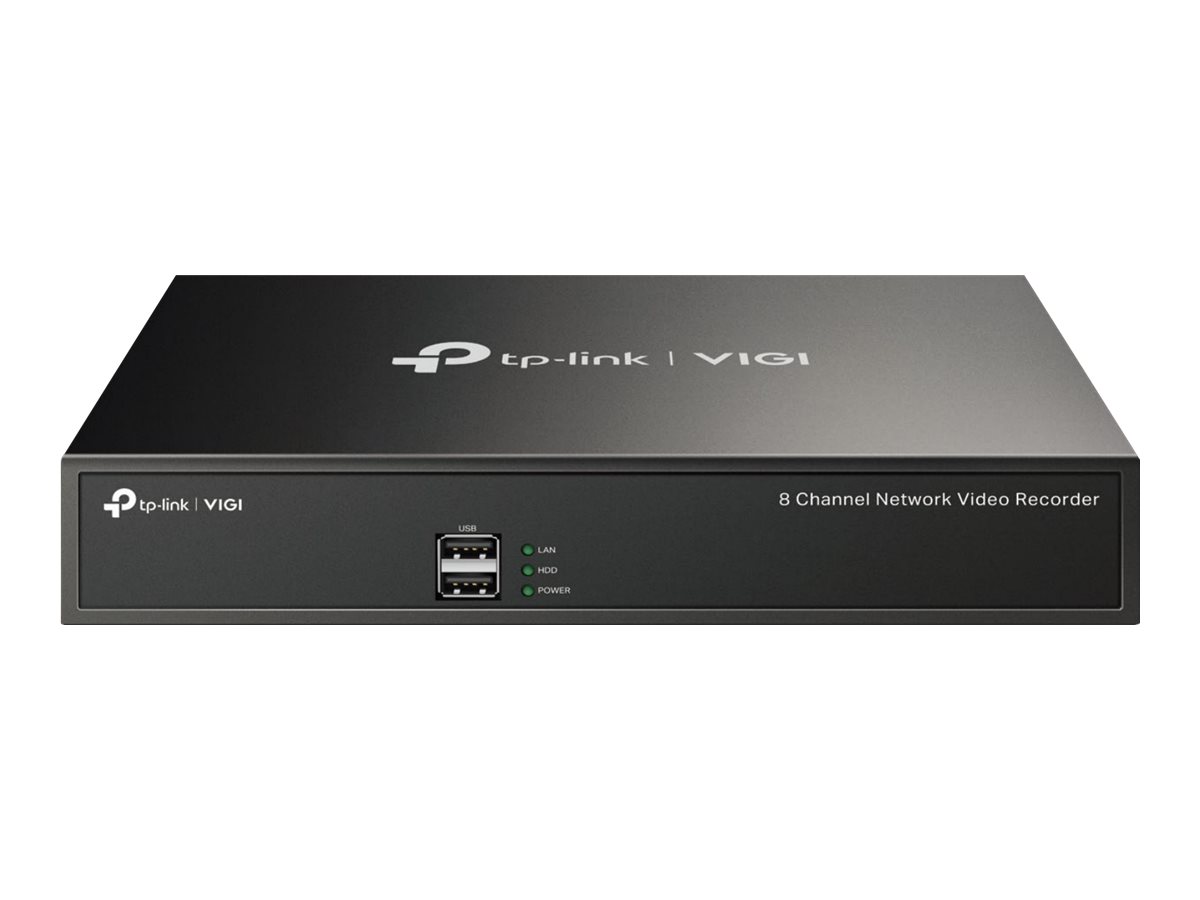 TP-LINK VIGI NVR1008H - NVR - 8 Kanäle - netzwerkfähigRack - einbaufähig