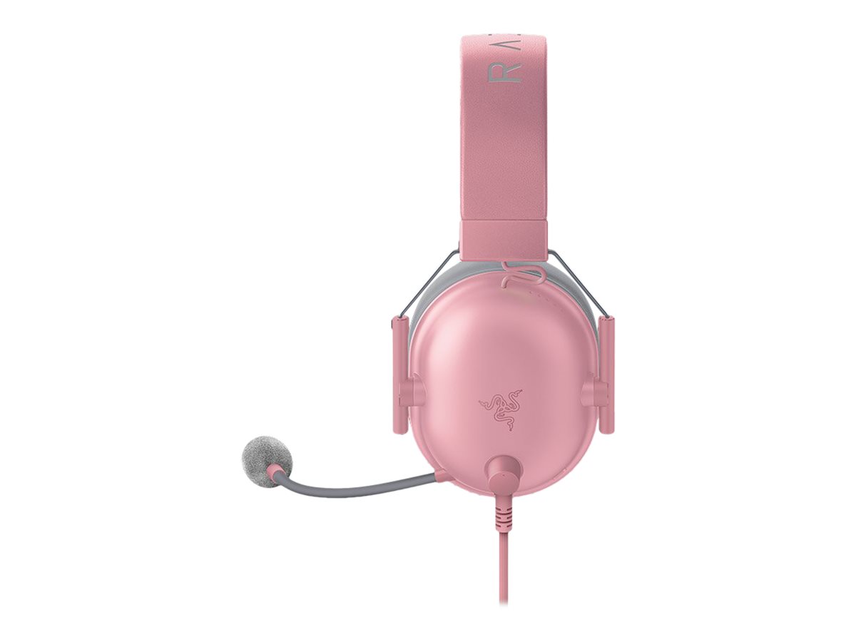 Razer BlackShark V2 X - Headset - ohrumschließendkabelgebunden - 3,5 mm Stecker - Geräuschisolierung - Quartz