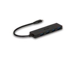 i-tec USB-C Slim Passive Hub - Hub - 4 x SuperSpeedUSB 3.0 - Desktop