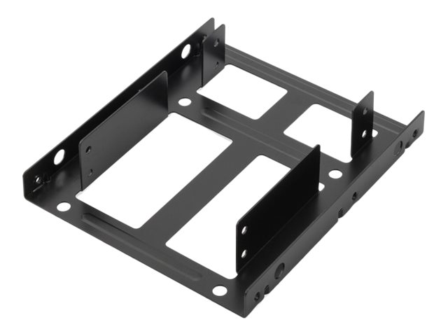 DIGITUS DA-70434 - Festplatten-Bracket - Kapazität: 2 Festplatten (2,5")3.5" - Metal Black