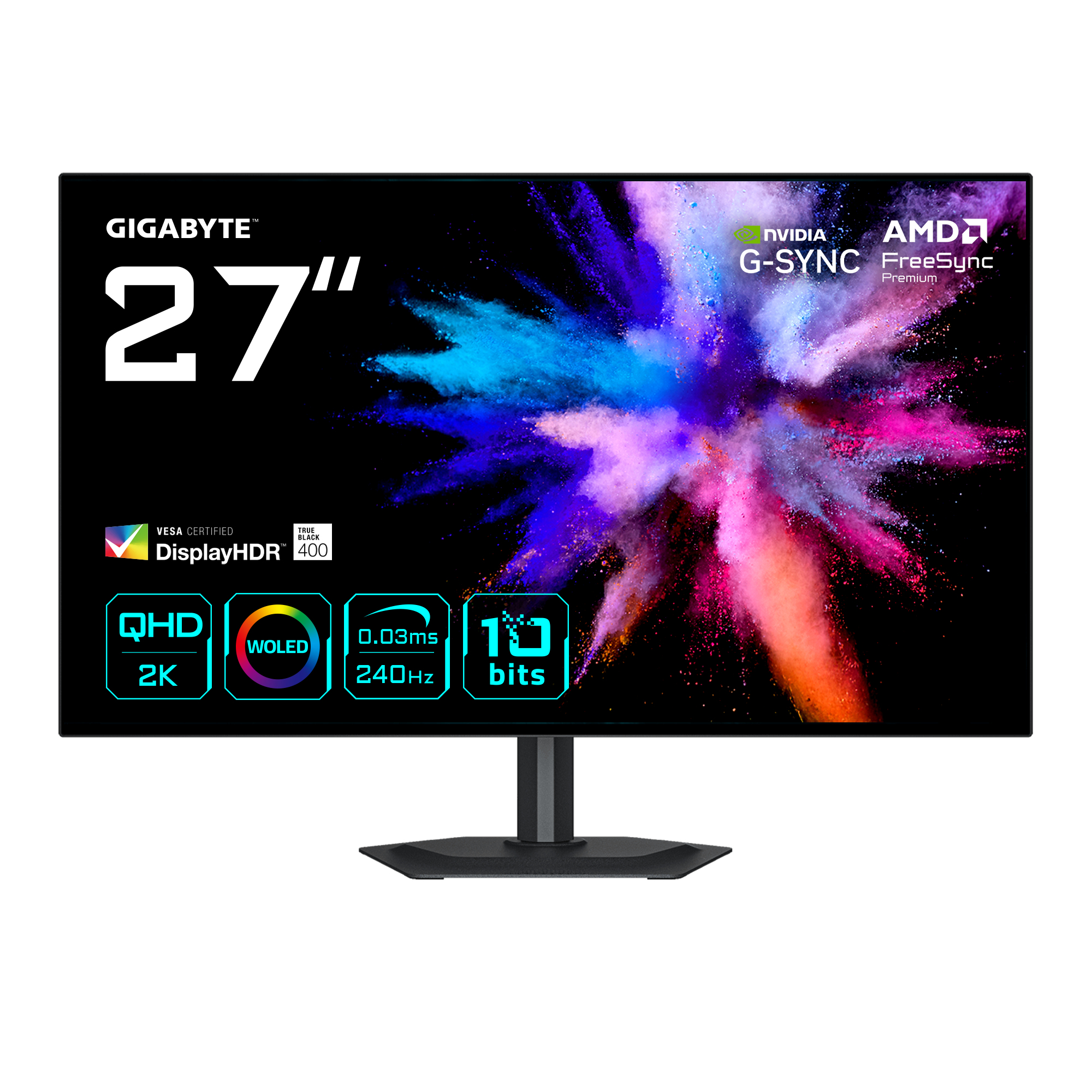 Gigabyte GO27Q24G - OLED-Monitor - Gaming - 68.6 cm (27")EA