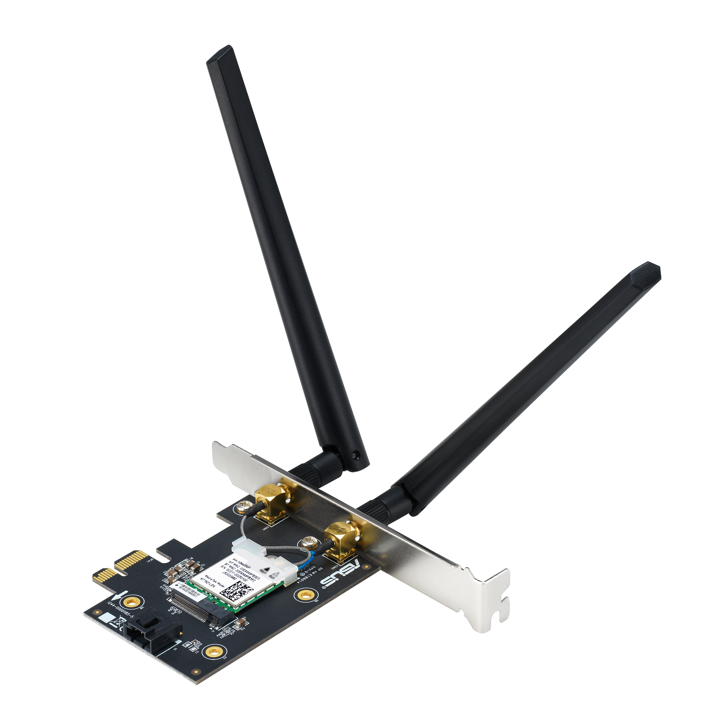 ASUS PCE-BE6500 - Netzwerkadapter - PCI Expressx1 - Wi-Fi 7 - Wi-Fi 5 - Wi-Fi 6 - Bluetooth