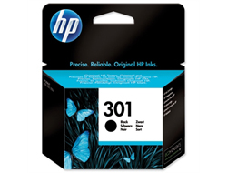 HP 301 - 3 ml - Schwarz - original - Tintenpatronefür HP DeskJet 1000 - 1010 - 1050 AiO - 1050A AiO - 1510 AiO - 2000 - 2050 AiO - 2050A AiO - 2510 AiO - 2540 AiO - 3000 - 3050 AiO - 3050A eAiO - 3510