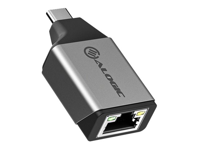 Alogic Ultra Mini - Netzwerkadapter - USB-C 3.2Gen 1 - Gigabit Ethernet x 1 - Space-grau