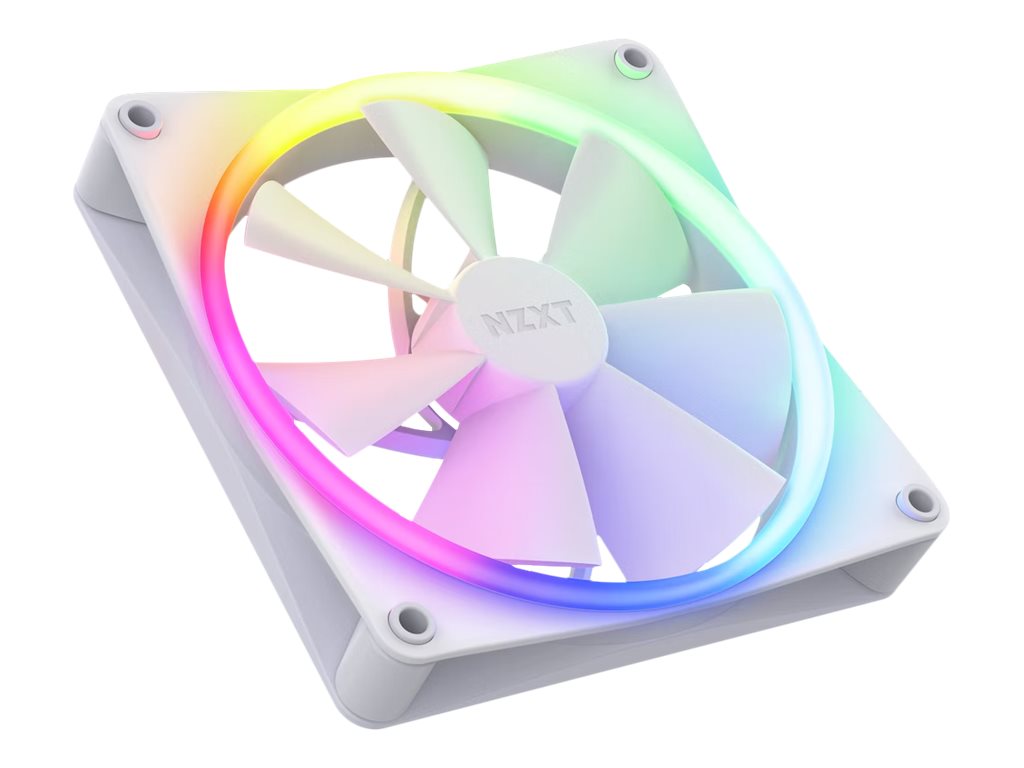 NZXT F Series F140 RGB Twin Pack - Gehäuselüfter140 mm - Mattes Weiß