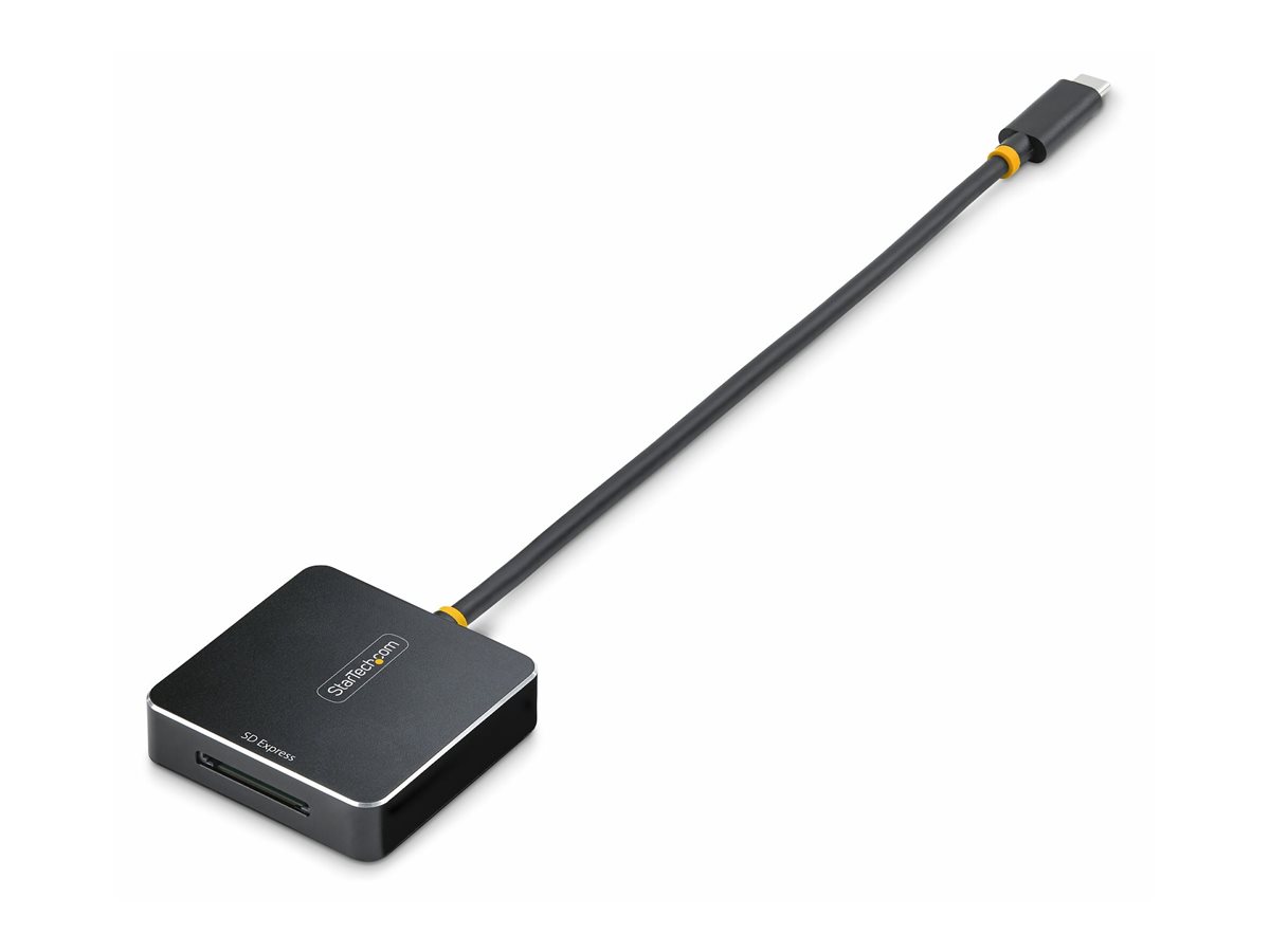 StarTech.com USB-C SD Express Card Reader, USB 10Gbps, Portable Memory Card Reader, USB Type-C to Secure Digital 7.1 Adapter, Works with Any Operating System - Kartenleser (SDHC, SDXC)USB-C 3.2 Gen 2