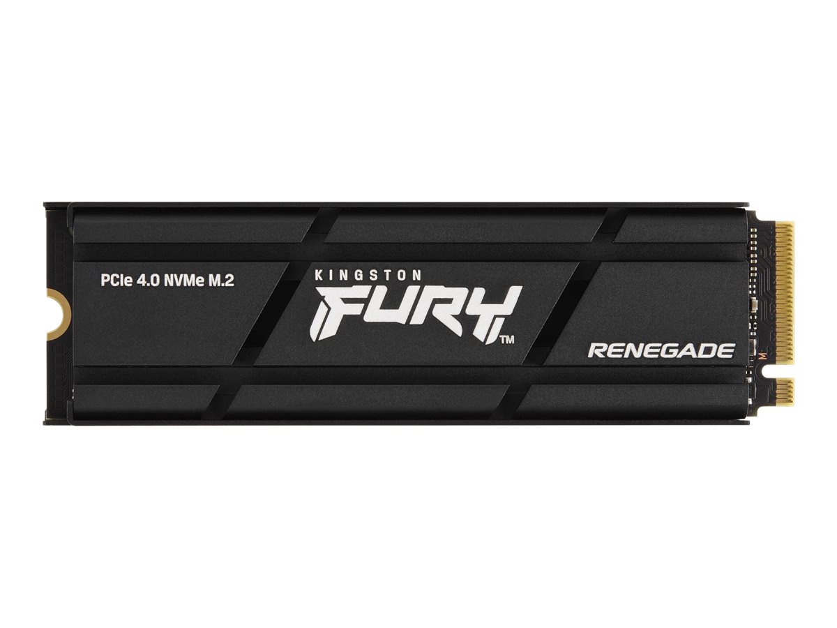 Kingston FURY Renegade - SSD - 4 TB - intern - M.2 2280 - PCIe 4.0 x4 (NVMe)integrierter Kühlkörper