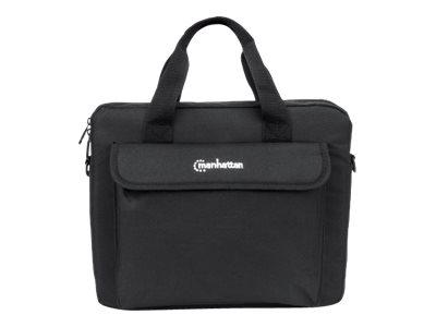 IC Intracom Manhattan London Laptop Bag 12.5", Top Loader, Black, LOW COST, Accessories Pocket, Shoulder Strap (removable)Notebook Case -  - Notebook-Tasche - 31.8 cm (12.5") - Schwarz